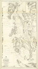 Patagonia -- Channels Between Magellan Strait and Gulf of Trinidad From Various Admiralty Surveys Additions and Corrections from Chilean Government Charts to 1918 . . . 