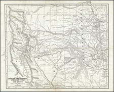 Texas, Plains, Southwest and Rocky Mountains Map By Josiah Gregg