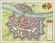 Germany Map By Matthaus Merian