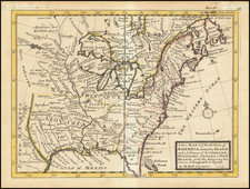 A New Map of ye North Parts of America claimed by France under ye Names of Louisiana, Mississipi, Canada & New France, with the Adjoyning Territories of England & Spain..