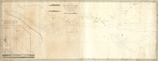 Chart of the River La Plata, from Monte Video to Buenos Ayres. Surveyed by John Warner, Master of H.M.S. Nereus, Peter Heywood Esqr. Captain. Shewing the Tracks of that Ship in the Years, 1810-11-12-13 & 14.