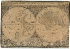 World and World Map By Frederick De Wit / Giuseppe Longhi