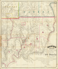 Pennsylvania Map By Henry G. Howe