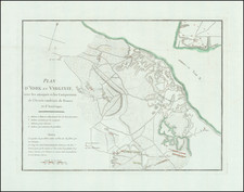 South, Virginia and American Revolution Map By Henri Soules