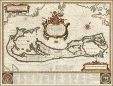 Bermuda Map By Willem Janszoon Blaeu