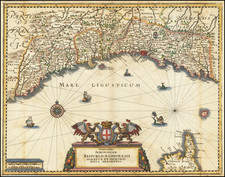 Italy Map By Matthaus Merian