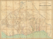 West Africa Map By Henri Eugène Spicq