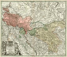 Europe and Germany Map By Matthaus Seutter