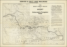 Colorado and Colorado Map By The Clason Map Company