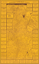 Pictorial Maps and California Map By Hayden Map Co