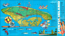 Georgia and Pictorial Maps Map By Jekyll Island State Park Authority