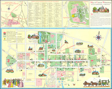 Virginia and Pictorial Maps Map By Anonymous