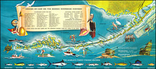 Florida Map By Monroe County Advertising Commission