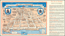 Bermuda and Pictorial Maps Map By Bermuda Press Ltd.