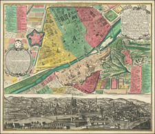 Other Italian Cities Map By Matthaus Seutter