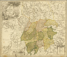 Sweden Map By Georg Biurman