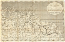 Guianas & Suriname and Venezuela Map By Benjamin Tanner / Peter Maverick