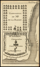 Eastern Canada Map By Baron de Lahontan