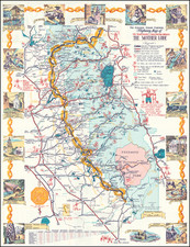 Pictorial Maps and California Map By William Wintle