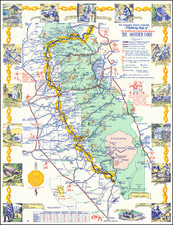 Pictorial Maps and California Map By William Wintle