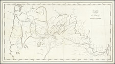 Plains, Rocky Mountains and Pacific Northwest Map By Carey, Lea & Blanchard