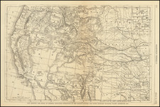 Plains, North Dakota, South Dakota, Southwest, Arizona, Utah, Nevada, New Mexico, Montana, Utah, Wyoming and California Map By Harper's Weekly