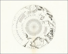 Polar Maps, Russia, Scandinavia and Canada Map By Vincenzo Maria Coronelli