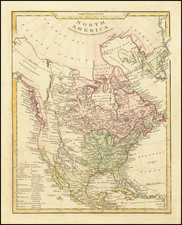 North America Map By Robert Wilkinson