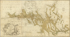 Sweden Map By Erik Geringius / Jacob  Norden Creutz