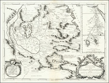 Egypt, North Africa and East Africa Map By Vincenzo Maria Coronelli