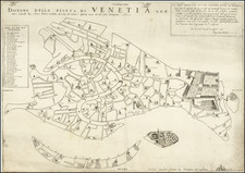 Venice Map By Stefano Scolari