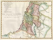 Asia and Holy Land Map By John Blair