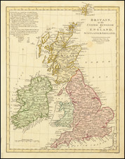 British Isles Map By Robert Wilkinson