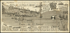 Eastern Canada Map By Baron de Lahontan