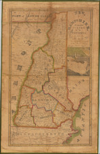 New Hampshire Map By Edward Ruggles