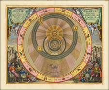 Celestial Maps Map By Andreas Cellarius