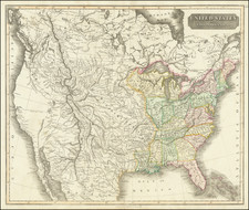 United States Map By John Thomson