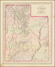 Utah and Utah Map By O.W. Gray