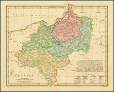 Poland, Baltic Countries and Germany Map By Robert Wilkinson