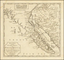 Kaart van het Westelyk Gedeelte van Nieuw Mexico en van California . . . MDCCLXV