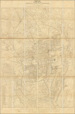 Holy Land and Jerusalem Map By Ordinance Survey Office