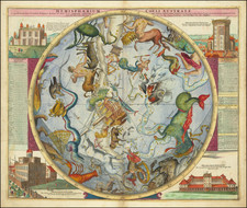 Celestial Maps Map By Johann Gabriele Doppelmayr