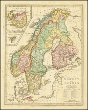 Scandinavia and Iceland Map By Robert Wilkinson