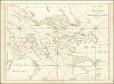 Singapore Map By Thomas Jefferys