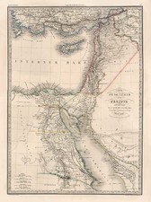 Europe, Turkey, Mediterranean, Africa, North Africa and Balearic Islands Map By Alexandre Emile Lapie