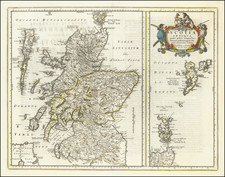 Scotland Map By Johannes Blaeu