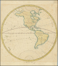 Western Hemisphere and America Map By Michael Rampf