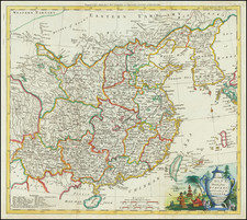 China Map By Thomas Kitchin