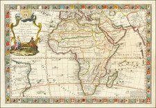 L'Afrique Dressee Sur les Relations & nouvelles decouvertes de Differns Voyageurs . . . 1732