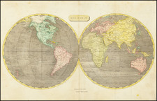 World Map By Aaron Arrowsmith  &  Samuel Lewis